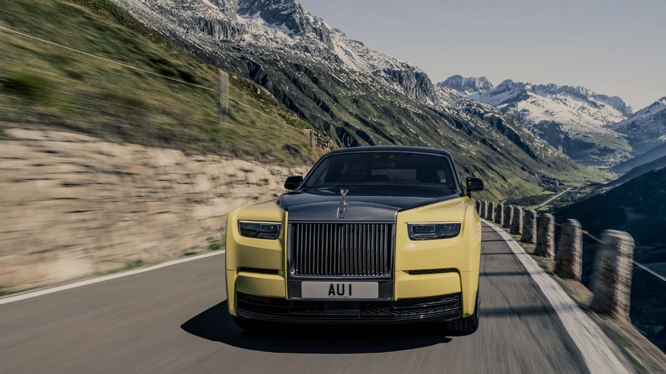 Rolls-Royce Returns to the Furka Pass with One-Off Goldfinger